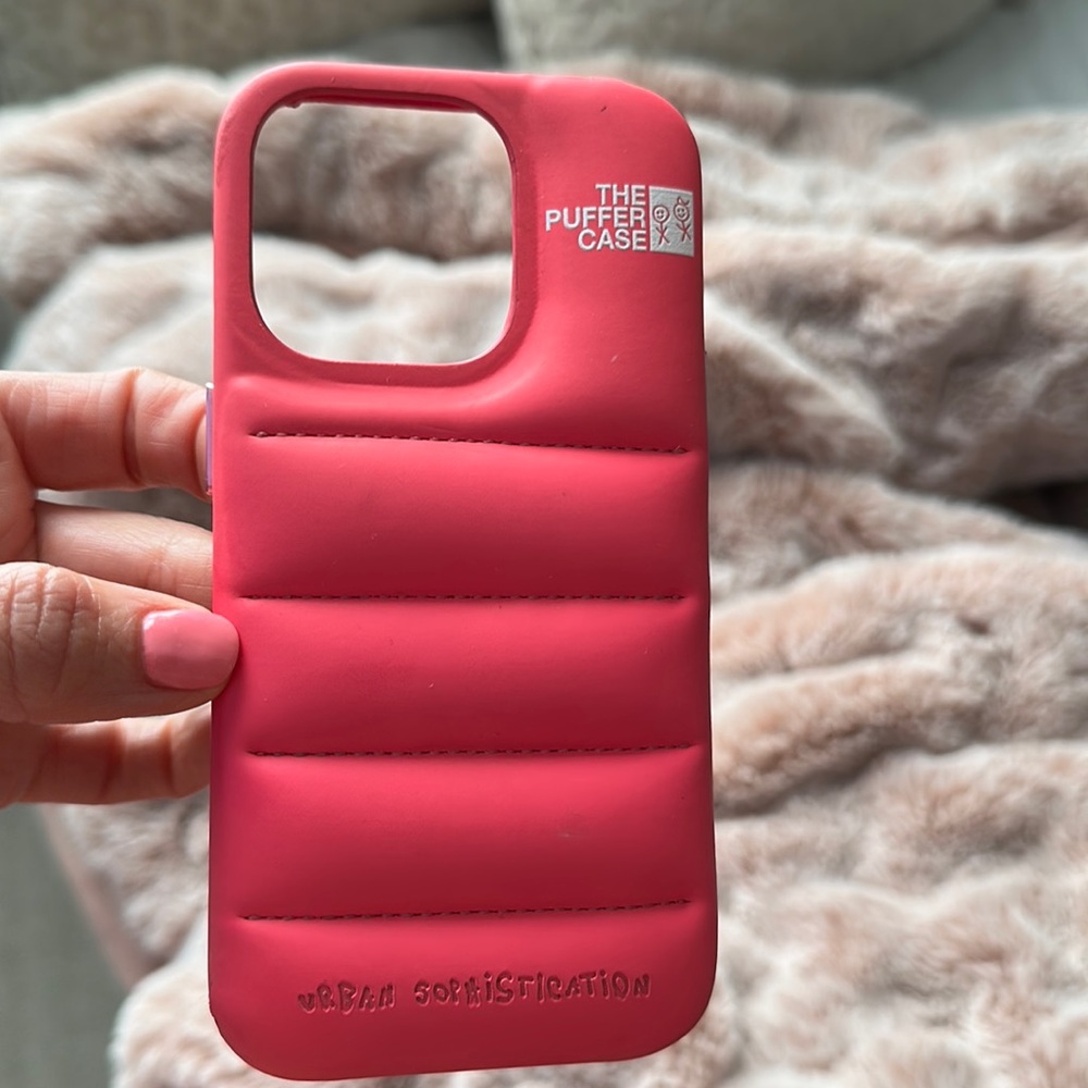 iphone 14 Pro phone The Puffer Case by Urban Sophistication.